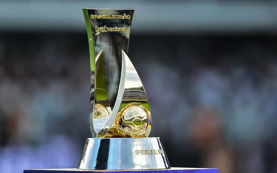 Troféu do Brasileirão Série B (Foto: Staff Images/CBF)
