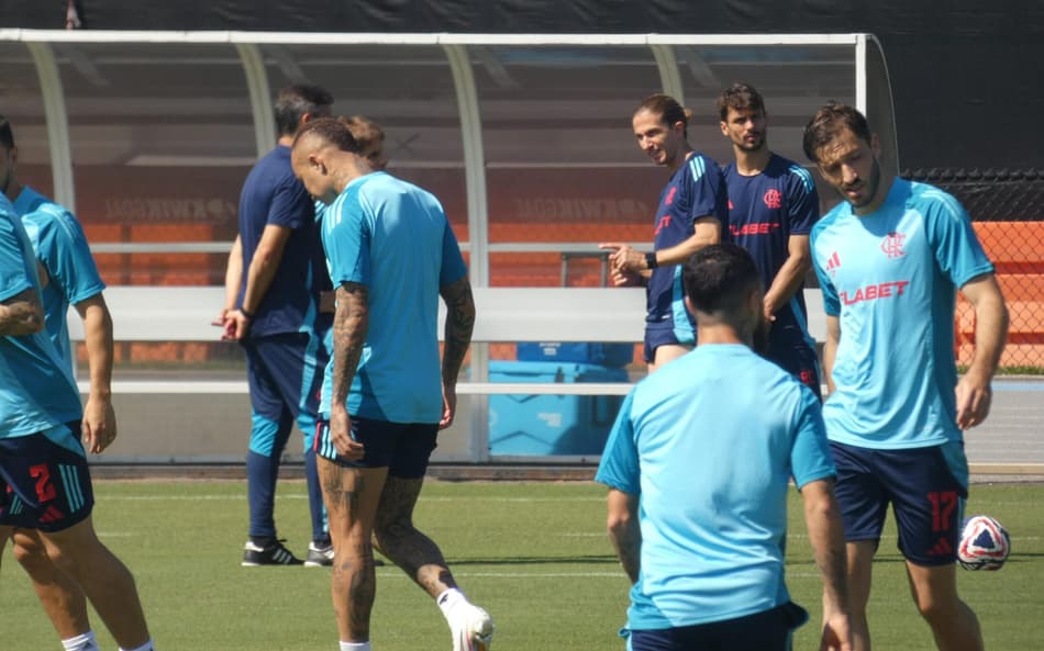 treino Flamengo EUA