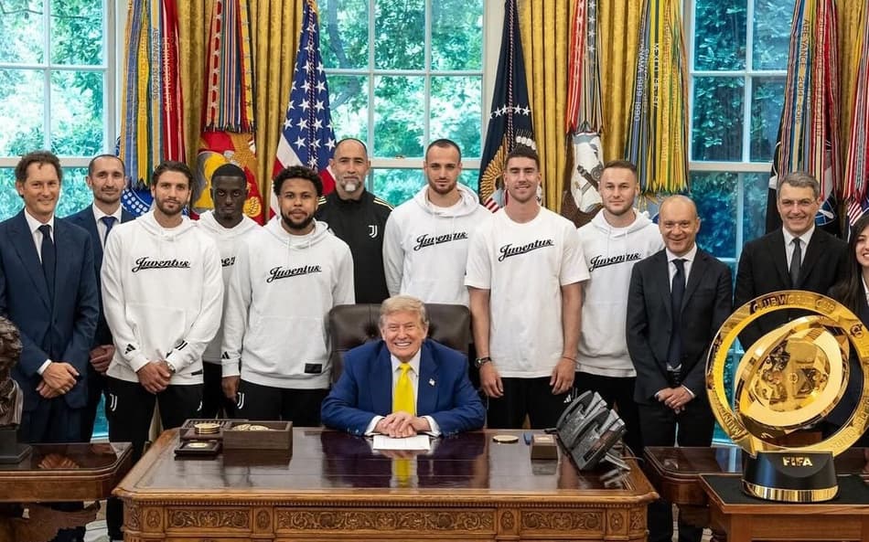 Visita Juventus Trump