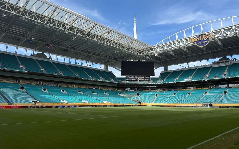 Hard Rock Stadium, palco de Palmeiras e Inter Miami