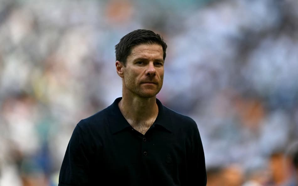 Xabi Alonso durante o jogo entre Real Madrid e Al-Hilal, pelo Mundial de Clubes