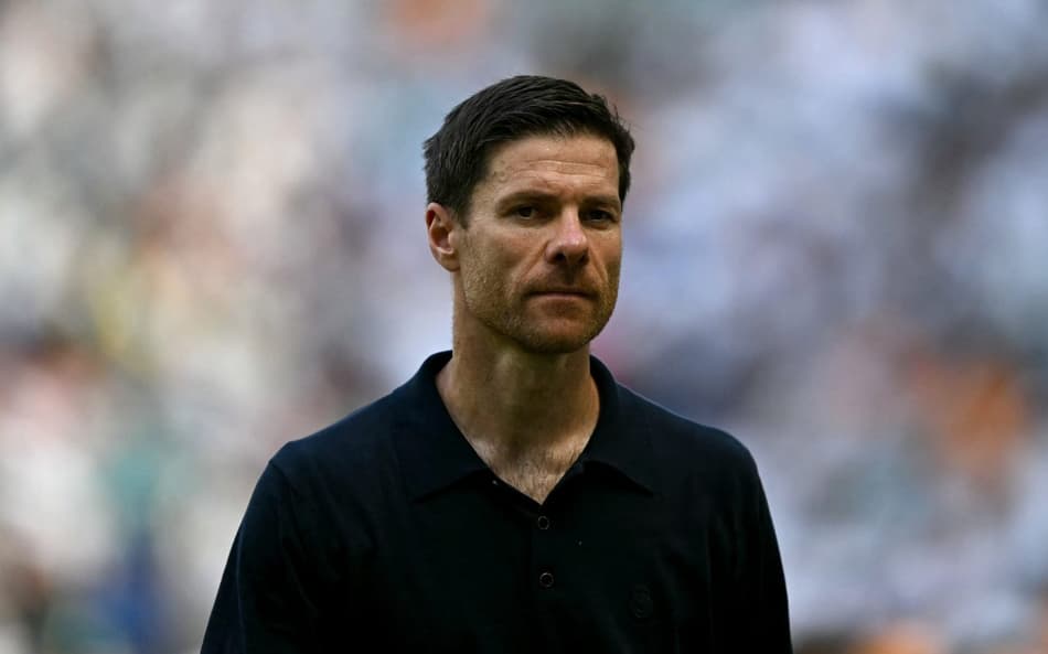 Xabi Alonso durante o jogo entre Real Madrid e Al-Hilal, pelo Mundial de Clubes