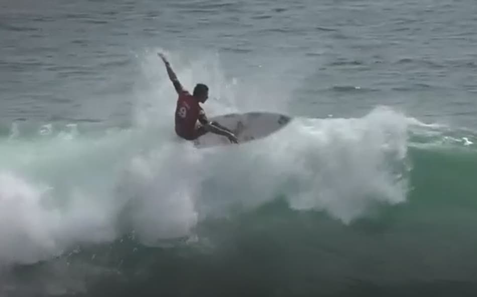 Yago Dora vence a etapa de Trestles da WSL (foto: reprodução WSL)