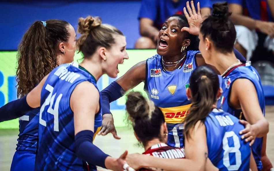 Alemanha x Itália - Liga das Nações de Vôlei (VNL)