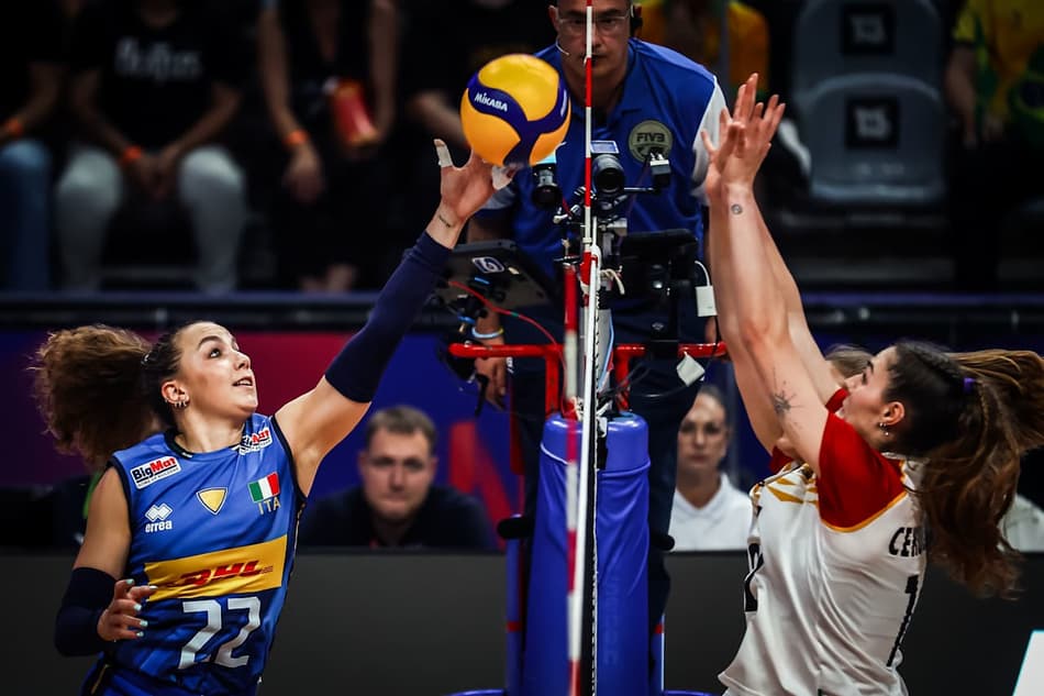 Alemanha x Itália - Liga das Nações de Vôlei (VNL)