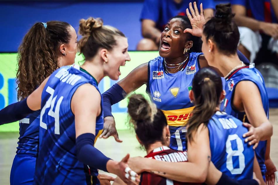 Alemanha x Itália - Liga das Nações de Vôlei (VNL)