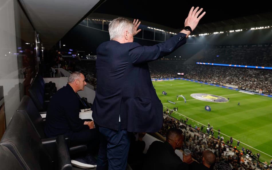 Carlo Ancelotti - Corinthians x Vitória
