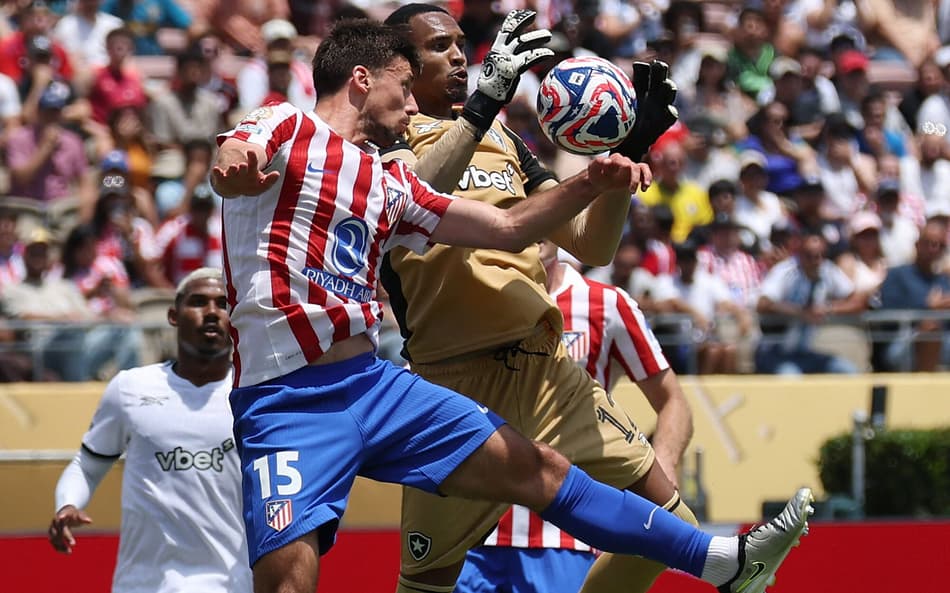 Botafogo x Atlético de Madrid no Rose Bowl