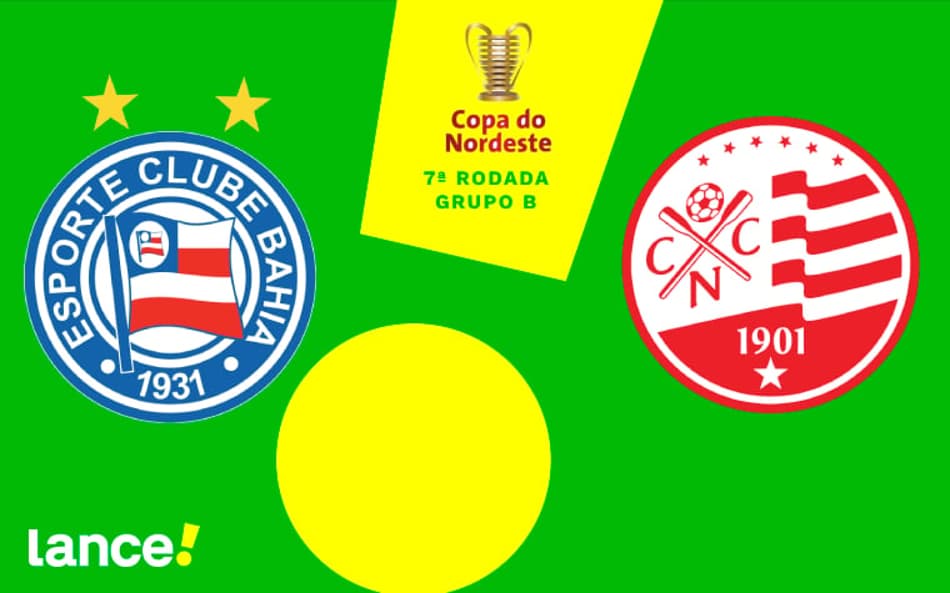 Bahia e Náutico se enfrentam pela Copa do Nordeste