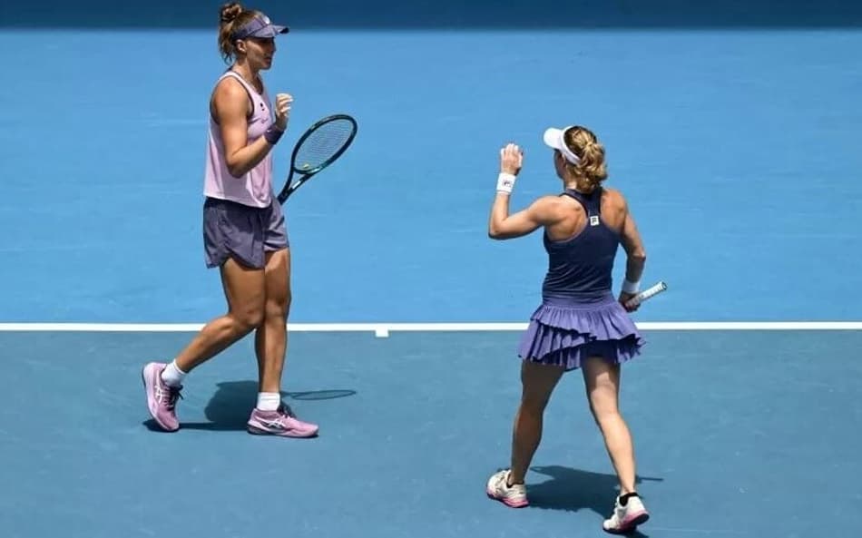 Bia Haddad e Siegemund em foto de arquivo
