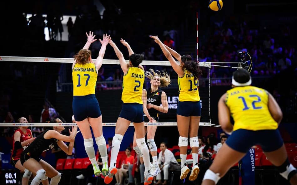 Brasil venceu a Bélgica na estreia da segunda semana