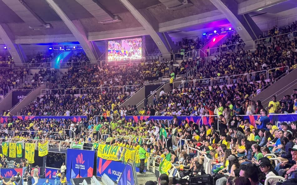 Acompanhe a partida da Seleção Brasileira feminina contra os EUA na VNL