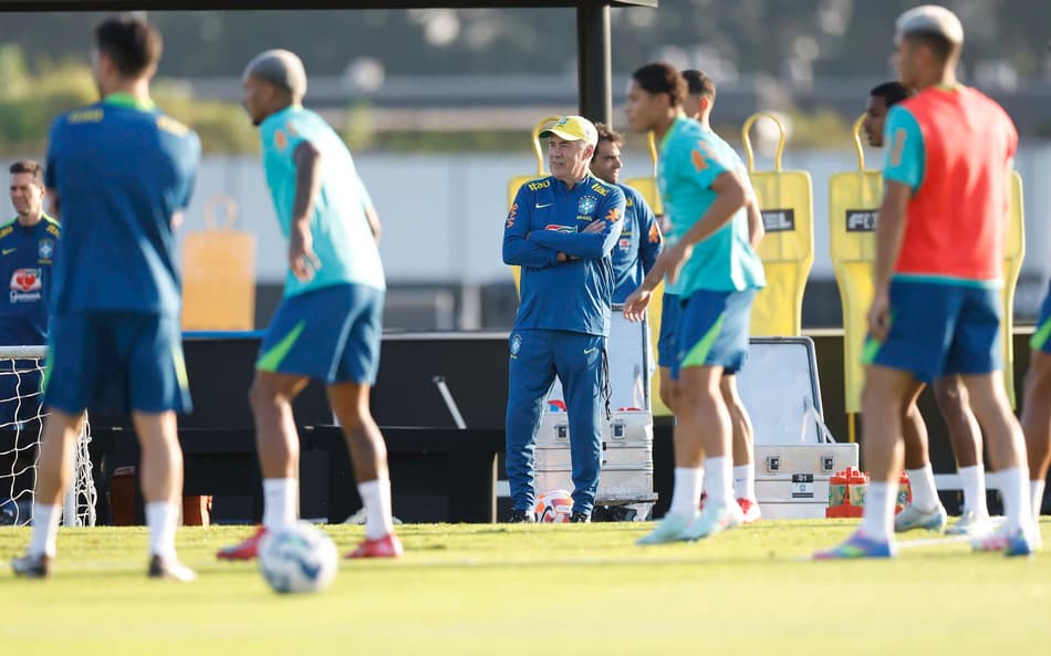 Carlo Ancelotti finalmente fará sua estreia à frente da Seleção Brasileira