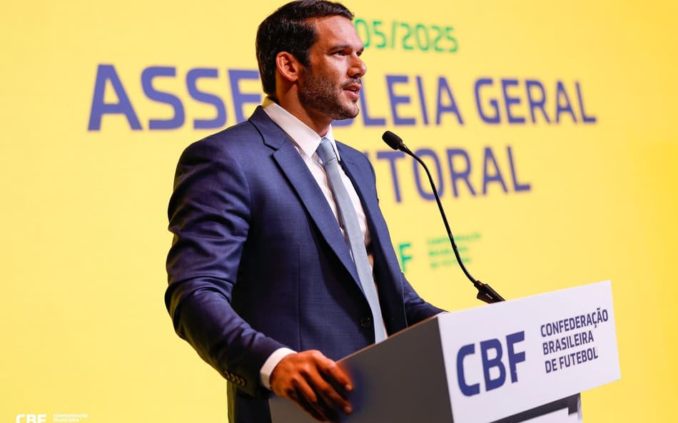 Samir Xaud foi eleito novo presidente da CBF, mas sem apoio unânime