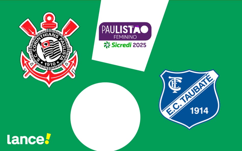 Corinthians x Taubaté pelo Paulistão feminino.