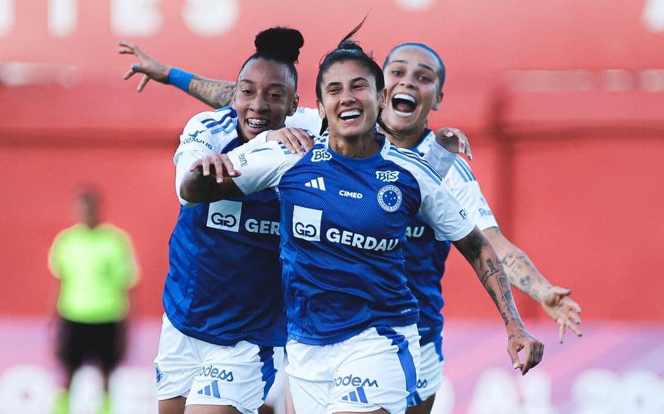 Cruzeiro segue invicto no Brasileirão feminino 2025. (Foto: Gustavo Martins/ Cruzeiro)