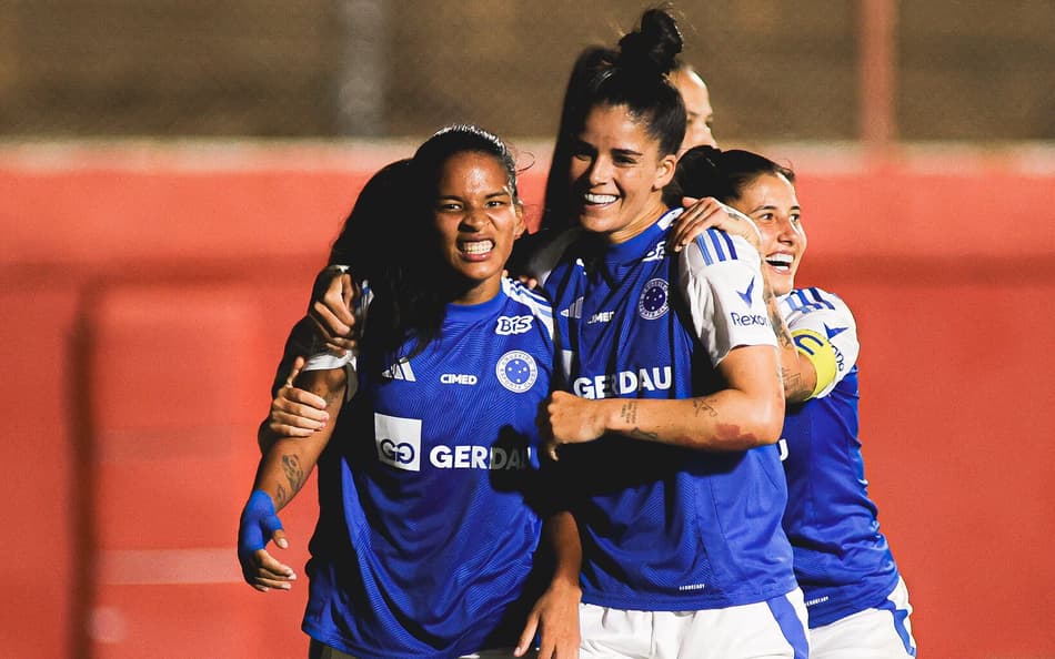 Cruzeiro encerra primeira fase líder do Brasileirão feminino. (Foto: Gustavo Martins/ Cruzeiro)