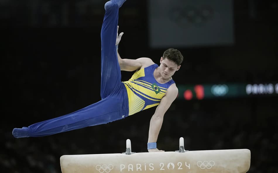 Diogo Soares, de 23 anos, foi finalista olímpico em 2024