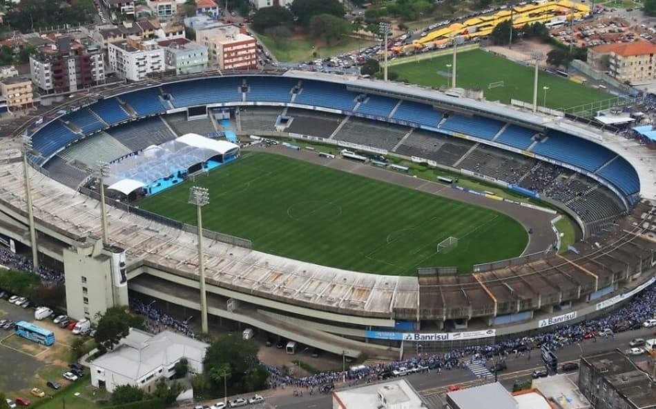 Estádio Olímpico está desativado desde 2012. (Foto: Lucas Uebel/Grêmio FBPA)