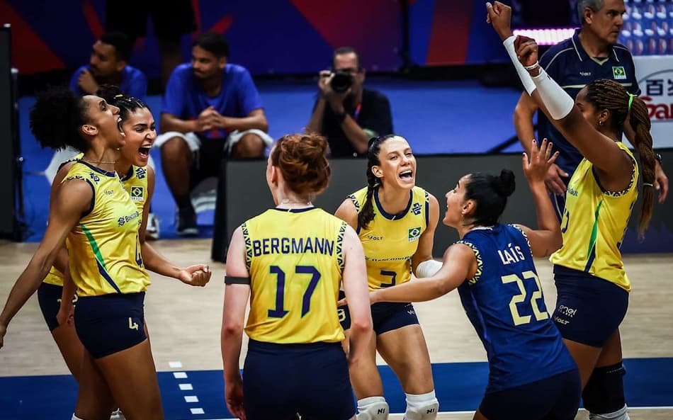 Brasil x EUA - Liga das Nações de Vôlei (VNL)