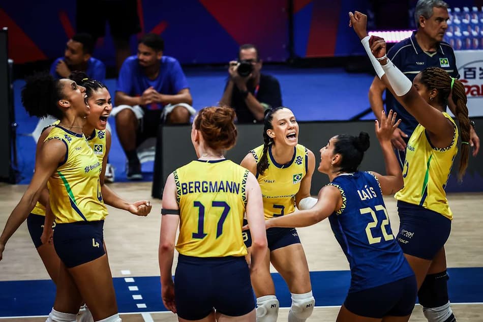 Classificação geral da VNL atualizada; veja a posição do Brasil!