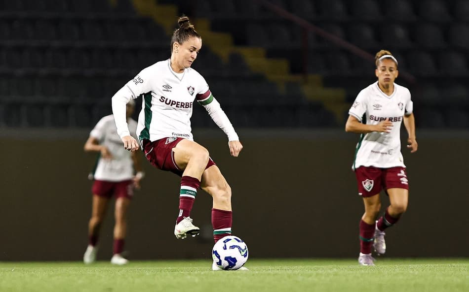 Cacau é uma das mais experientes do Fluminense feminino. (Foto: Rebeca Reis/Staff Images Woman/ CBF)