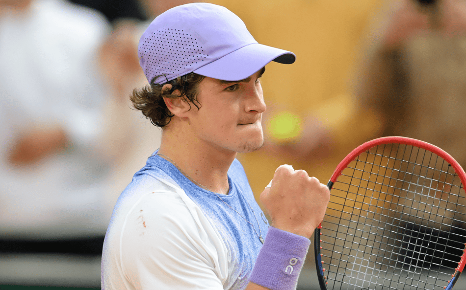 João Fonseca em ação (Peter Staples/ATP Tour)