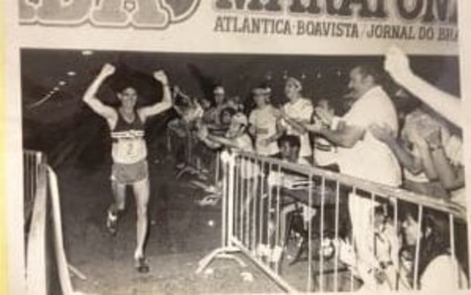 Maratona do Rio 1980 (reprodução Arquivo Lauter Nogueira)