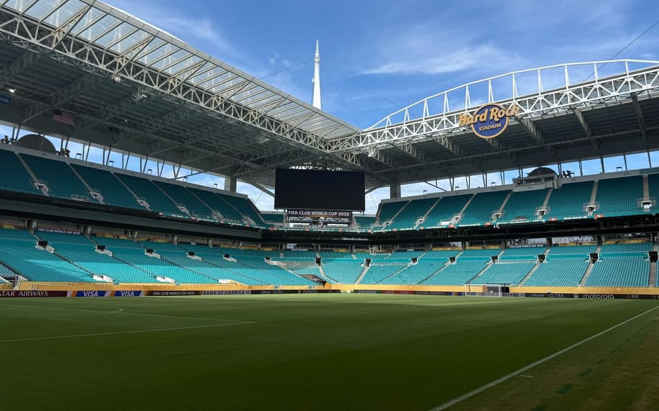 Hard Rock é palco do jogo entre Palmeiras e Inter Miami. (Foto: Vitor Palhares/Lance!)