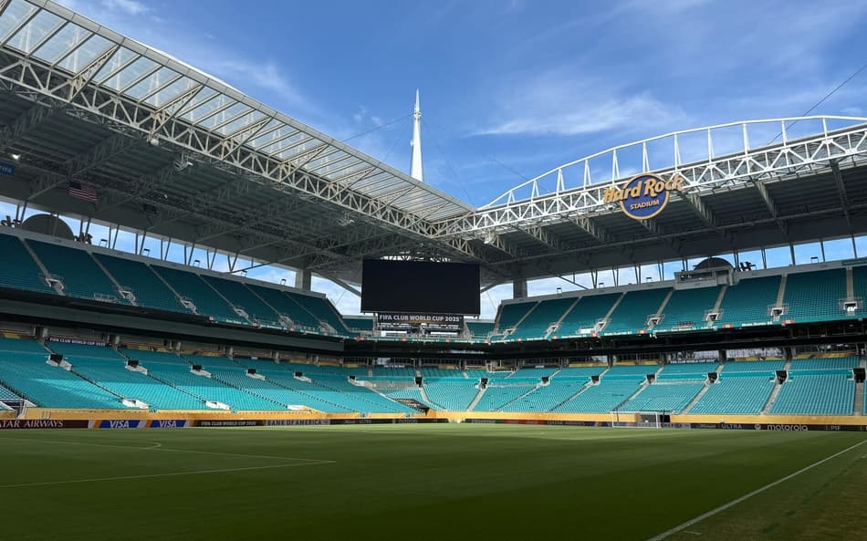 Hard Rock é palco do jogo entre Palmeiras e Inter Miami. (Foto: Vitor Palhares/Lance!)