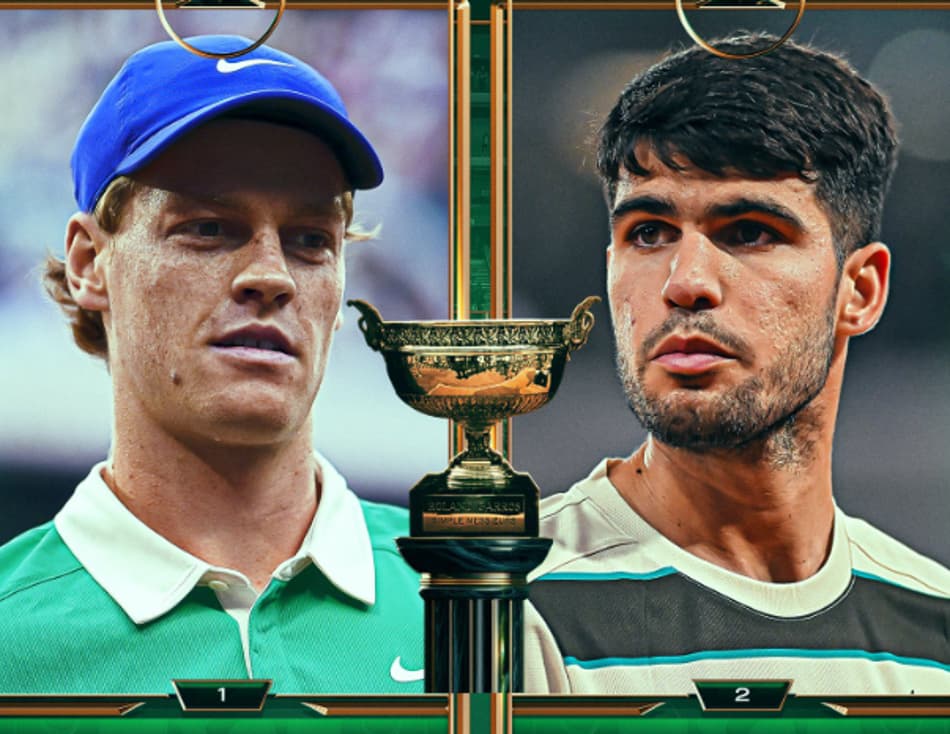 Sinner x Alcaraz: saiba curiosidades bizarras sobre a final de Roland Garros
