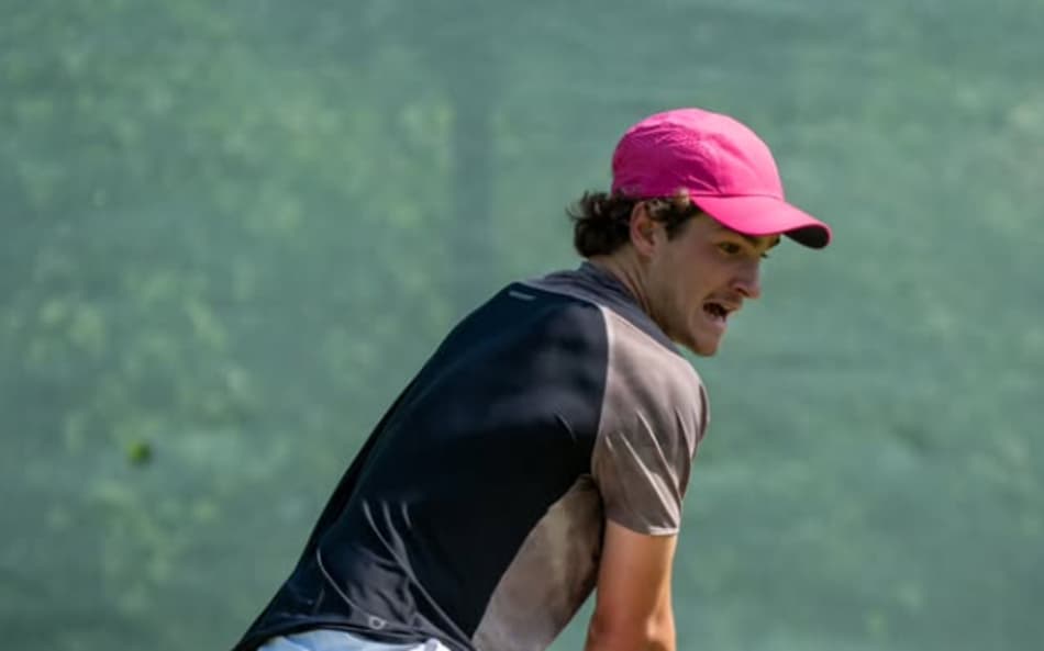 João Fonseca treina para a estreia do ATP de Halle, na Alemanha