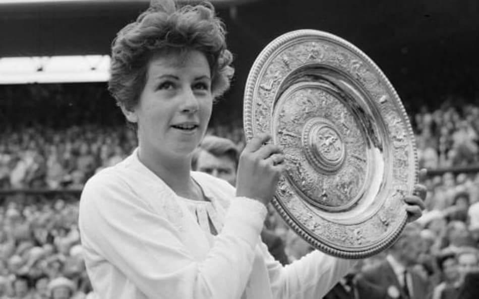 Maria Esther Bueno em Wimbledon