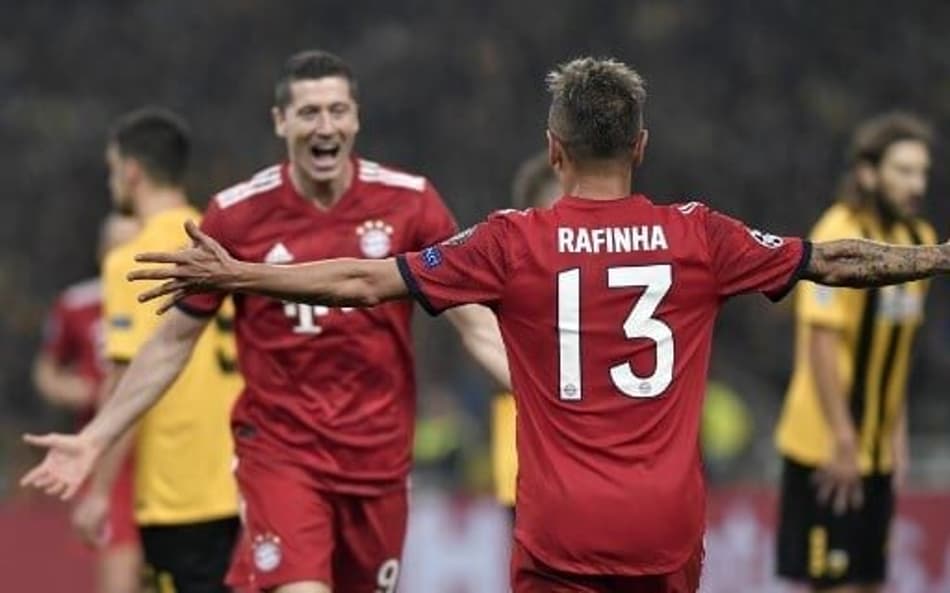 Rafinha - AEK Atenas x Bayern de Munique