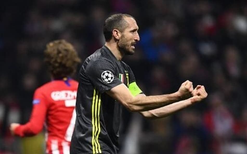 Chiellini - Atlético de Madrid x Juventus