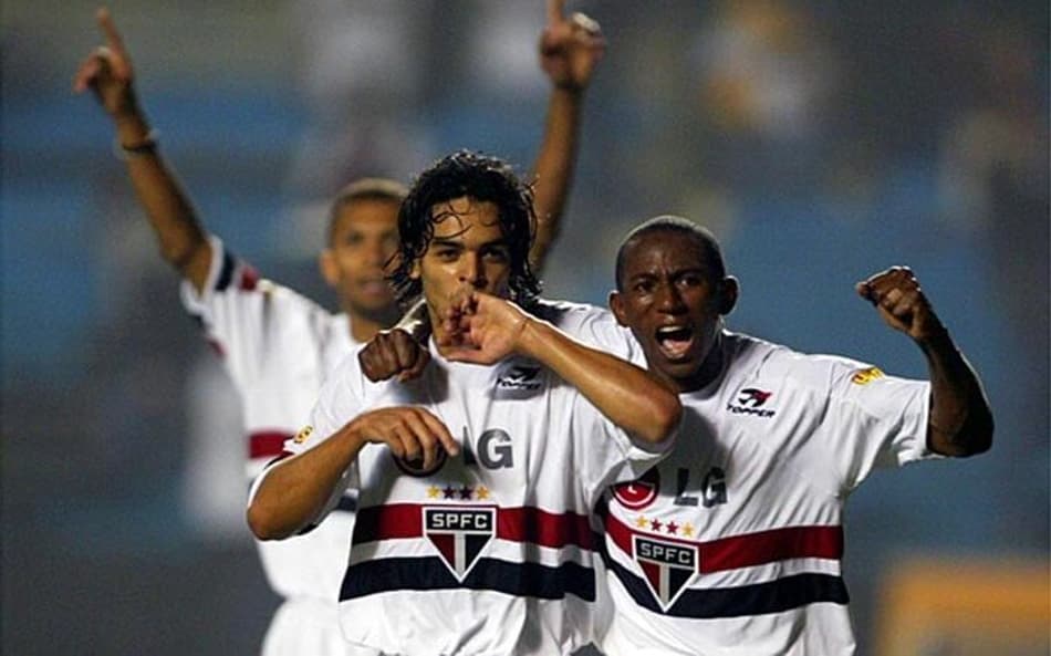 Josué e Mineiro no São Paulo em 2007