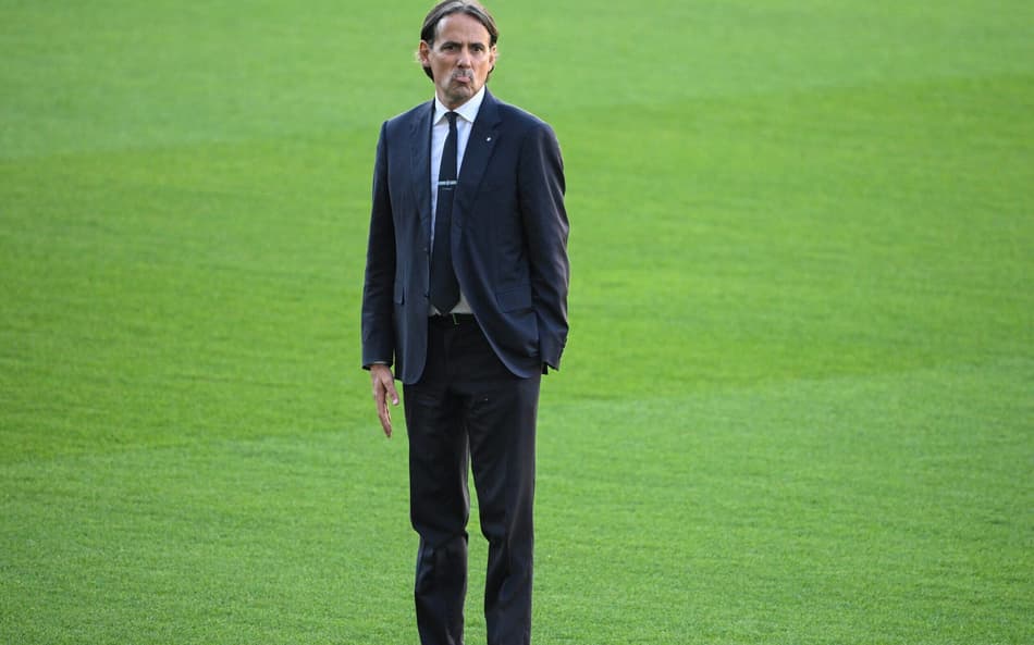 Simone Inzaghi está acertado com o Al Hilal (Foto: Josep Lago / AFP)