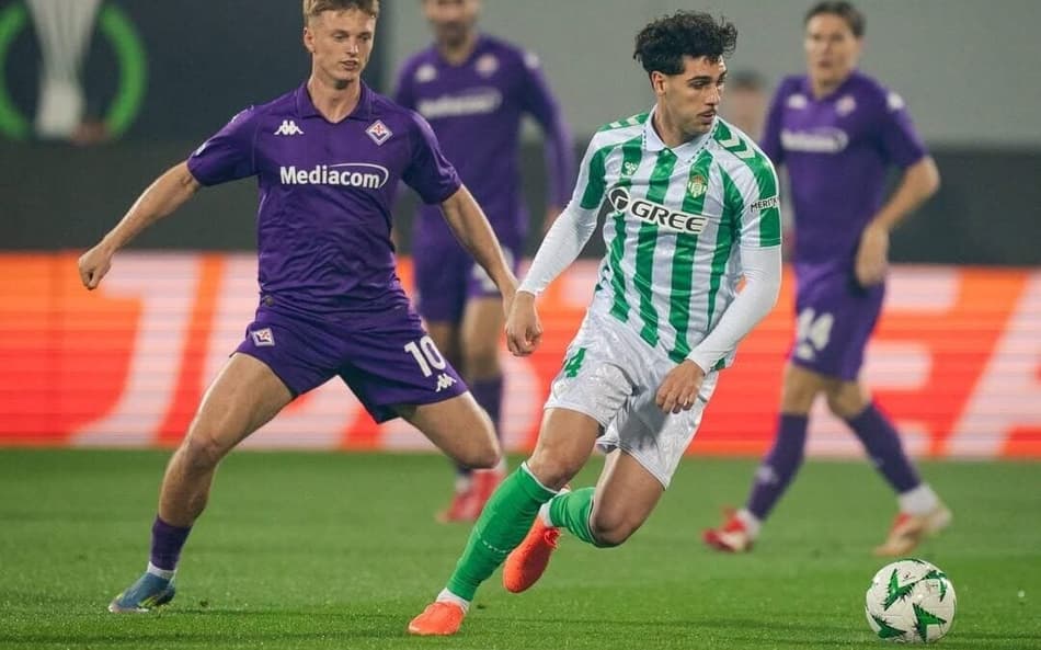 Johnny Cardoso - Fiorentina x Real Betis - Europa League