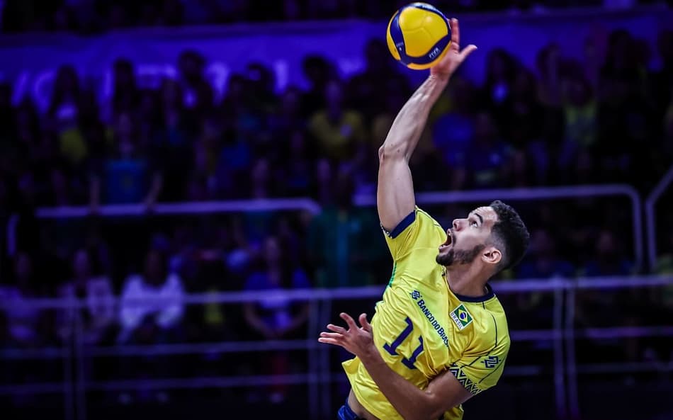 Judson é o maior pontuador brasileiro na VNL