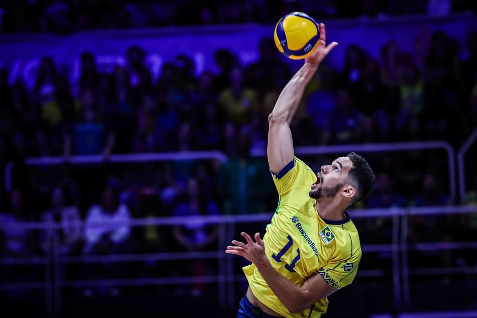Judson é o maior pontuador brasileiro na VNL