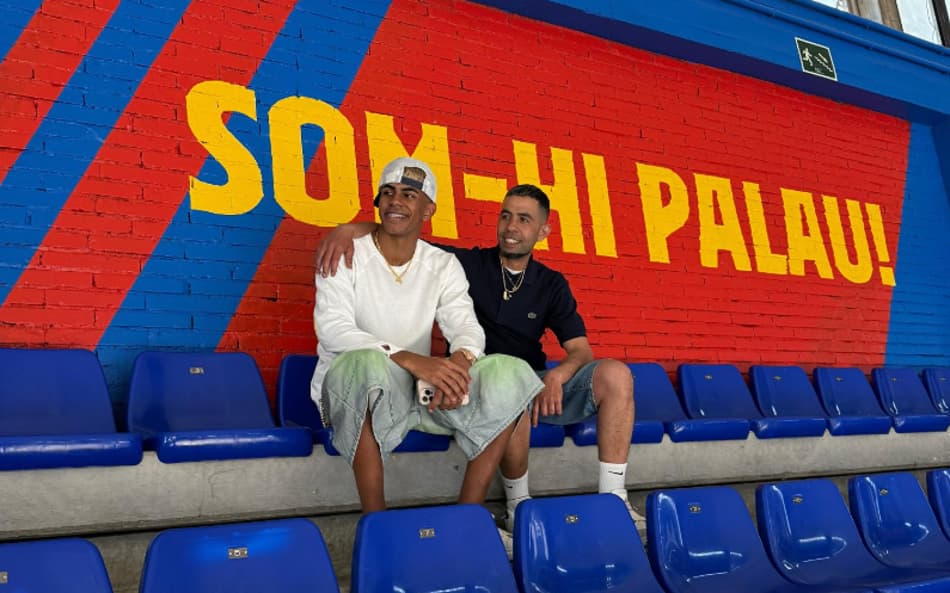 Lamine Yamal e seu pai