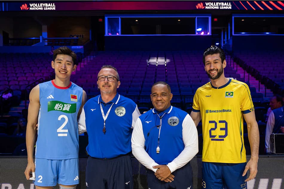 BRASIL X CHINA VNL MASCULINA