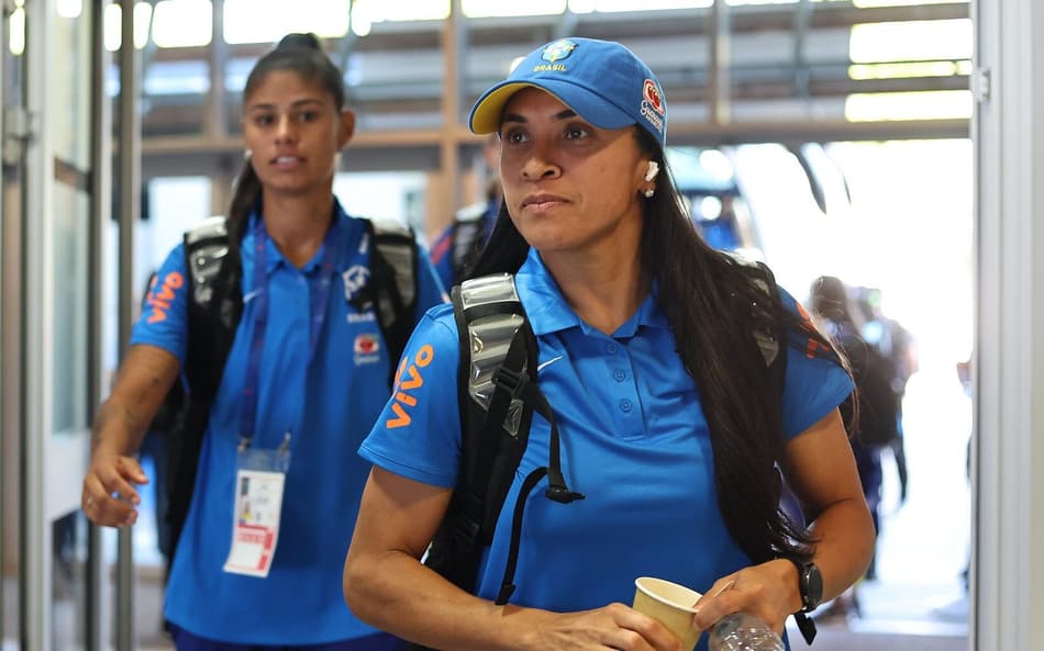 Marta será titular e capitã do Brasil contra a França. (Lívia Villas Boas / CBF)