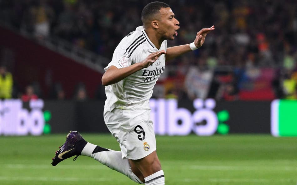 Kylian Mbappé - Barcelona x Real Madrid - Copa do Rei