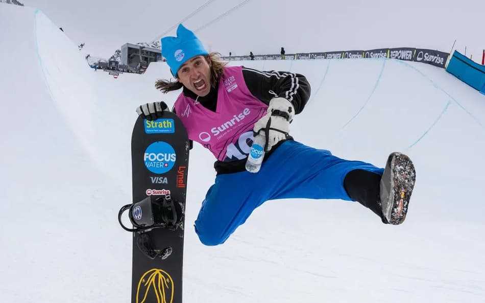 Pat Burgener poderá representar o Brasil no snowboard