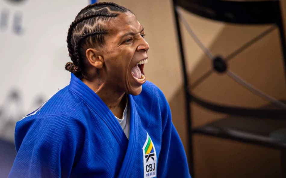 Rafaela Silva mudou de categoria após Olimpíadas