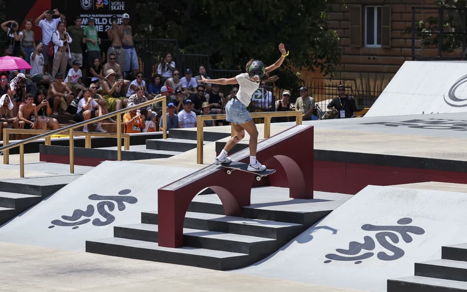 Rayssa Leal caiu na semifinal em Roma
