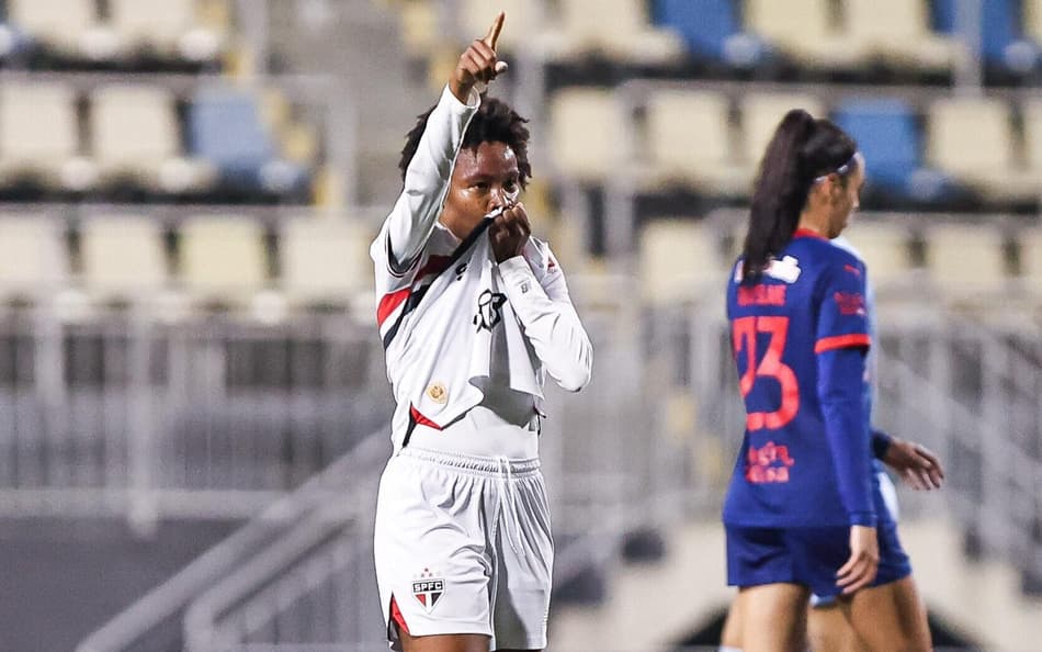 Robinha marcou seu primeiro gol no ano contra o Bragantino.(Foto: Rebeca Reis/ Staff Images Woman/ CBF)