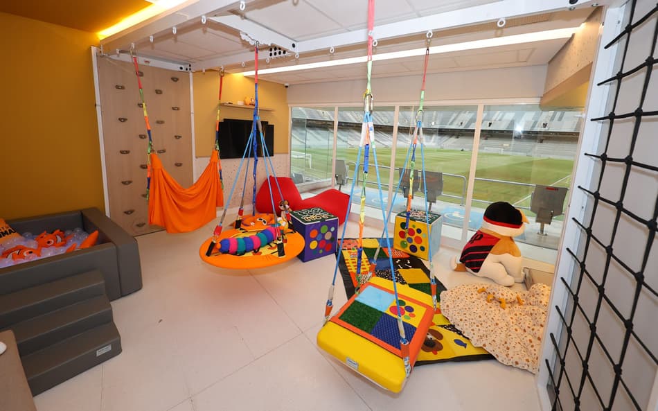 sala multissensorial Athletico Arena da Baixada