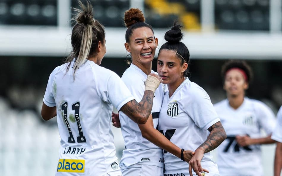 Santos disputa a Série A2 do Brasileirão feminino. (Foto: Reinaldo Campos/ Santos F.C.)